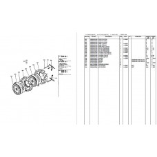 Kubota M4500DT Parts Manual